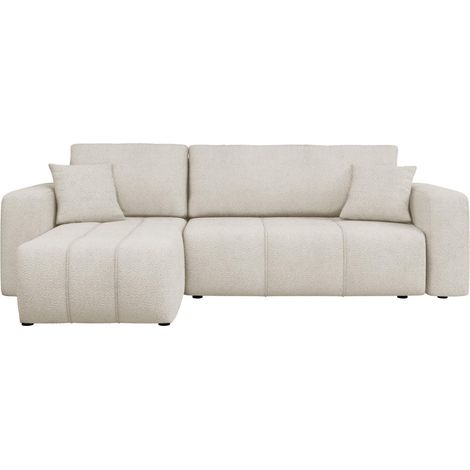 Sofá rinconero Comfivo Laurus, Coral 65, Función de descanso, Almacenaje, 244x145x82cm, 0 (1/5)