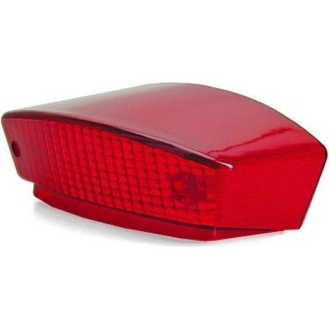 Cabochon feu optique arrière rouge pour moto Derbi 50 Senda Neuf