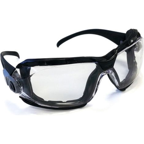 Lunettes de sécurité mousse amovible incolores SINGER SAFETY EVAMOUSS Noir Unique. (1/4)
