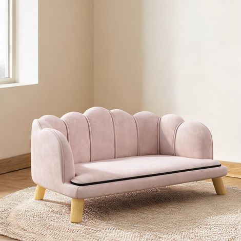 Couchage pour chien rosa 98,5 x 60,5 x 35,5 cm (1/5)
