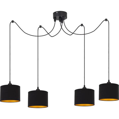 Tornado PAM4 Lampe schwarz-gold (1/5)
