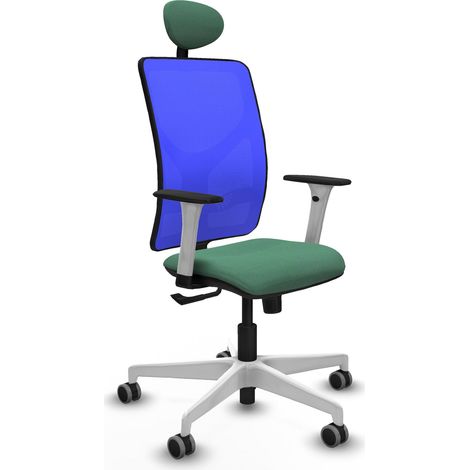 Chaise de bureau piqueras y crespo Motilla blanc soutien lombaire (1/2)