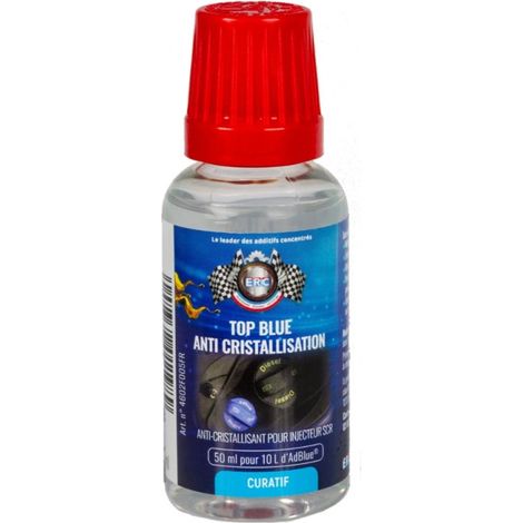 Additif AD Blue - Anti-cristallisation - Nettoie injecteur AD Blue - Moteur diesel - ERC - 50ml