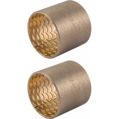 – Palier lisse bague coussinet 10x12x20mm en bronze – Résistant à la corrosion – Lubrification huile ou graisse – Charge dynamique 40N/mm² (1/2)