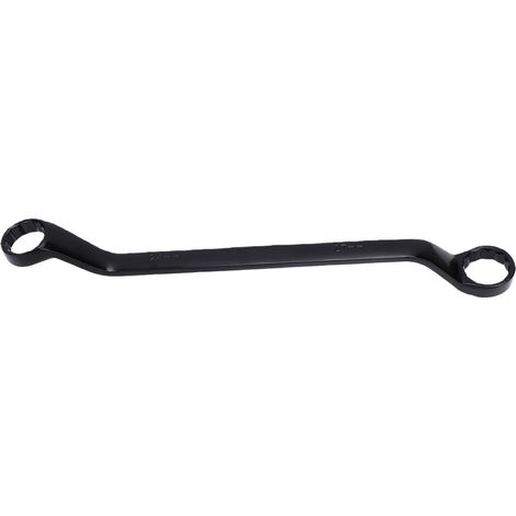 Clé noire à Double extrémité de boîte, clé de prévention de la rouille électrophorétique de qualité industrielle pour l'entretien mécanique Automobile 24-27 (1/5)
