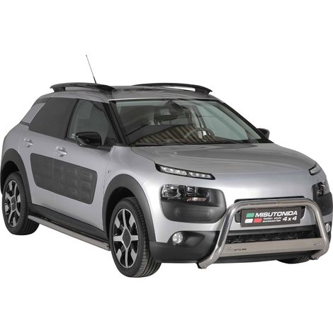 Pare-buffle Avant pour Citroen C4 Cactus 2014-2020 63 mm en Acier Gris (1/5)