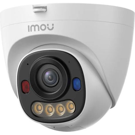 Imou IPC-PS8D-5V0 Telecamera IP PoE Dome 5MP Visione Notturna Smart Color Rilevamento Persone Veicoli IP67 colore Bianco