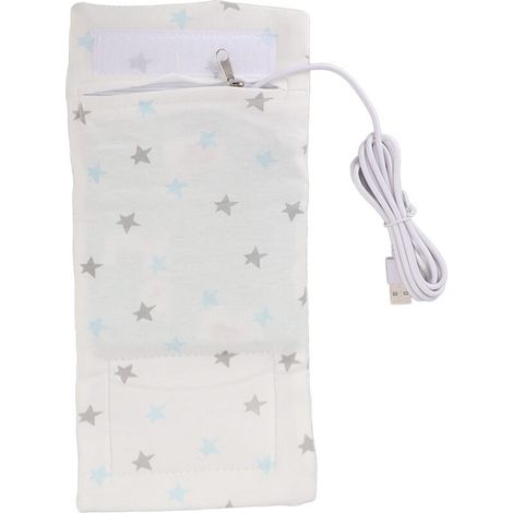 Chauffe-biberon USB à température constante, chauffage rapide et isolation pour biberons de bébé étoile