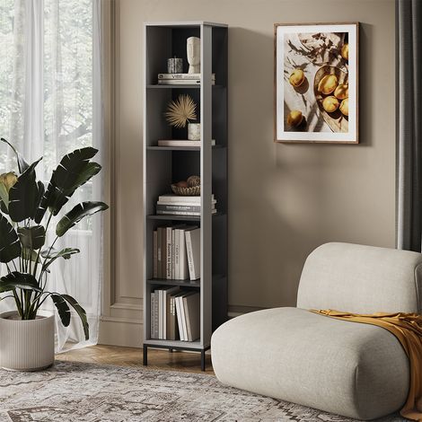 Bibliothèque Eliza. Gris. 36x188cm peut être combiné avec d'meubles Eliza. Vicco (1/5)