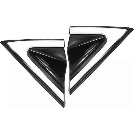 Moulure chromée d'angle gauche côté conducteur pour voiture - Compatible avec -- (1/5)