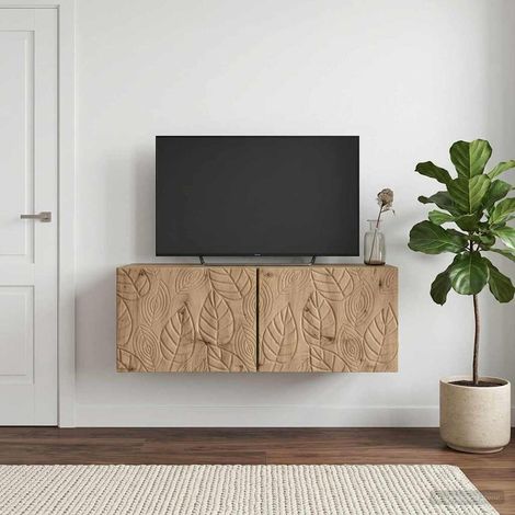 Wandmontierter TV-Schrank 59,5 x 41 x 30 cm Artisan-Eiche (1/5)