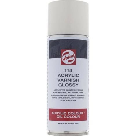 Bombe de vernis acrylique brillant 400ml Talens