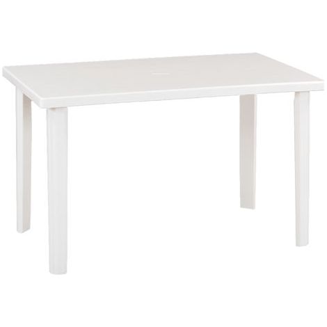 TAVOLO IN POLIPROPILENE 'MARSHALL' bianco