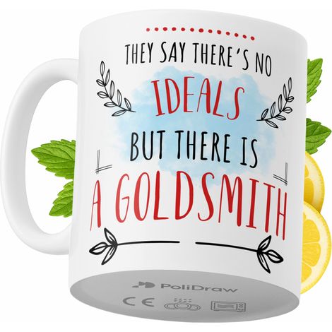 Taza para orfebre. Divertida taza de café o té con diseño gráfico y texto humorístico. Taza ideal para cumpleaños, santos, días festivos. Taza premium para ocasiones especiales en casa, la oficina o e (1/5)
