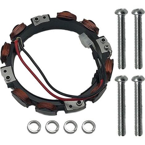 592831 Stator de Rechange pour Briggs & Stratton Alternator 696459 393800 691063 393474 Compatible avec Moteur Toro Snowthrower 19E400 19F400 19K400. (1/5)