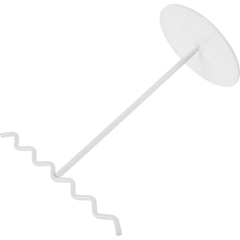 Présentoir à Bijoux en Fer Forgé Blanc Organisateur Pivotant pour Boucles D’Oreilles Colliers et Bracelets Support Compact pour Rangement sur Commode Petit Porte-Bijoux (1/5)
