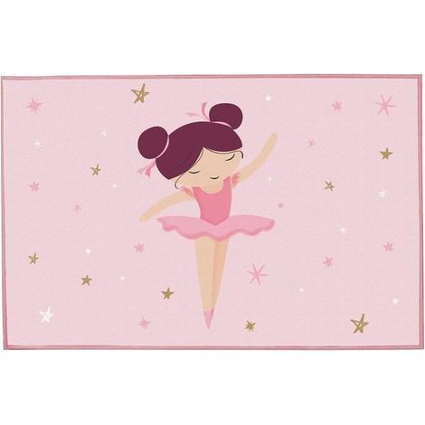 Fun house danseuse ballerine tapis 120 x 80 cm (1/3)