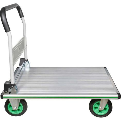 Carrello pieghevole jbm alluminio capacità 300 kg