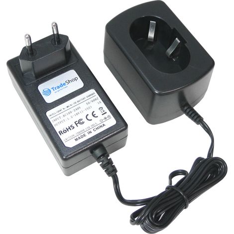 Trade-Shop Universal Akku Ladegerät (1,2V-18V) Ladestation Schnellladegerät für Makita 638347-8-2 193157-5 192698-8 192698-A 192019-4 192321-5 192404-1 192534-8 192534-A 192535-6 9100 9100A 9101 9101A