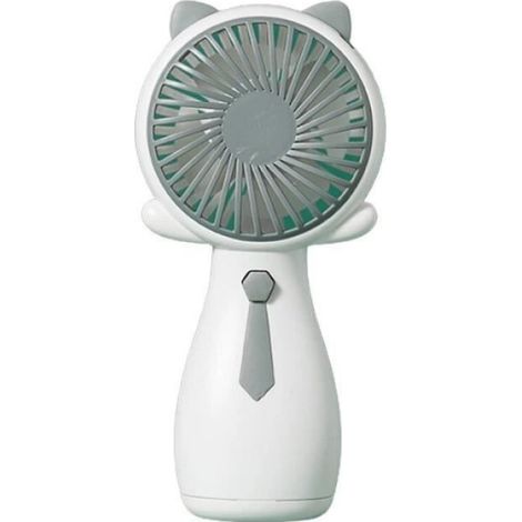 Ventilateur Portable - USB - 3 Vitesses - 25 dB - 13x6x2,5 cm - Blanc Rose Jaune Vert - 1 Pièce