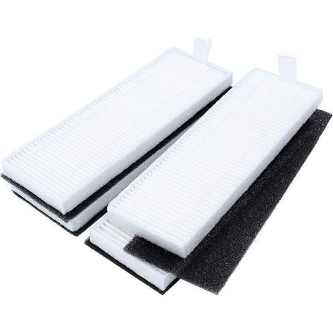 Les accessoires et kits de remplacement pour les aspirateurs robots ILIFE A7 A9S comprennent 1 brosse principale, 6 brosses latérales, 4 filtres et 1... (1/3)