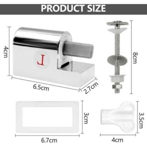 Fixation Abattant WC, Attaches Charnière Abattant WC Charnières De Siège De Toilette À Fermeture Douce Fixation Abattant WC Charnière Abattant WC pour Abattant WC Fixations Charnières