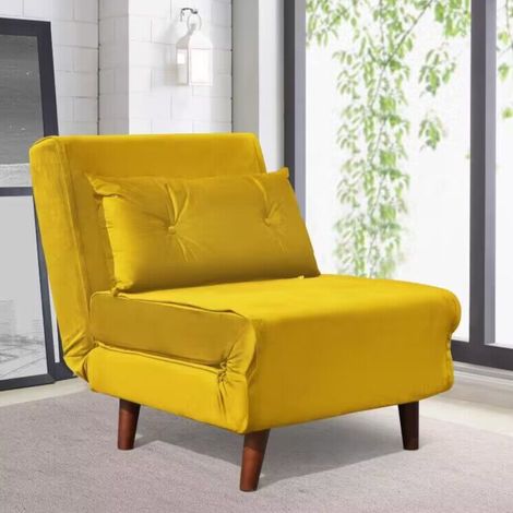 Rhodes sofa bed Yellow