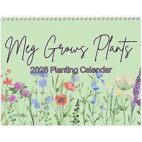 3 piècesCalendrier de plantation du jardin, calendrier de plantation 2026 (1/5)