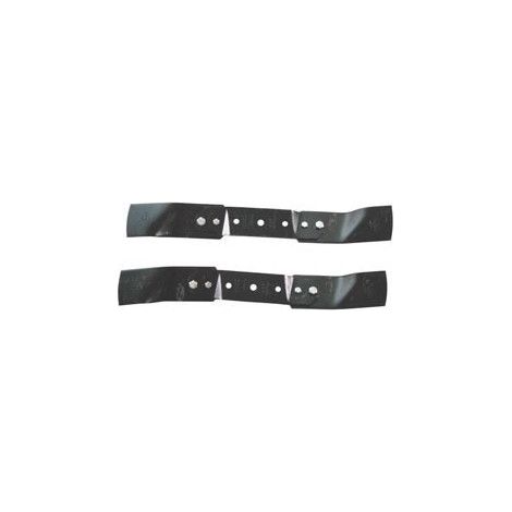 1134-9080-01 - Kit 2 lames + embouts pour tondeuse autoportée Stiga Villa / Ready coupe 85cm (1/2)