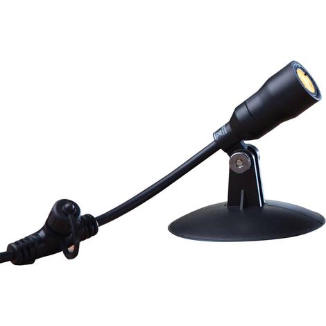 Heissner L411-00 LED Smart Light Spot 1 Watt schwarz (1/5)