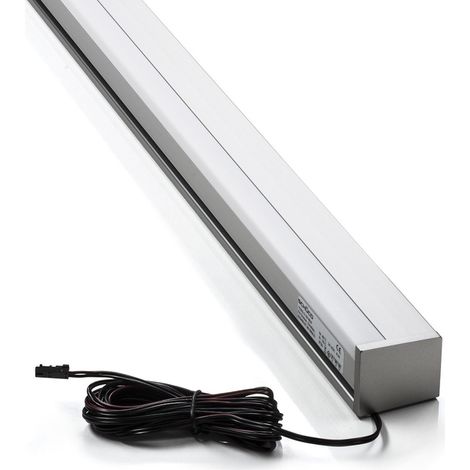 LED Küchenreling Groove Aufhängeschiene für 1200 mmLinero 2000 & MosaiQ Nischensysteme mit Kabelausgang rechts (1/5)