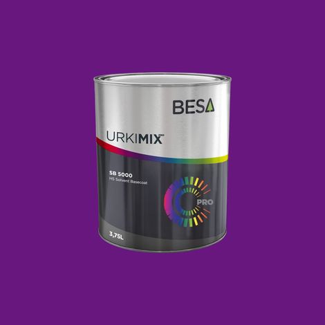 Pot de Peinture Polyuréthane / bi composant Pantone 2603C  Mat - 1kg
