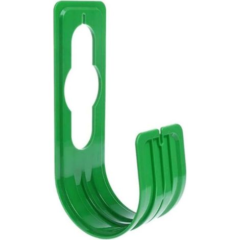 Support de tuyau d'arrosage - Vert - Peut être utilisé comme support de tuyau de piscine, rangement de rallonge, et plus encore - 1 pièce (1/5)