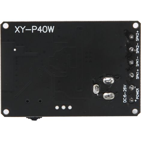 Module amplificateur numérique haute puissance XY-P40W pour stéréo Bluetooth (1/5)