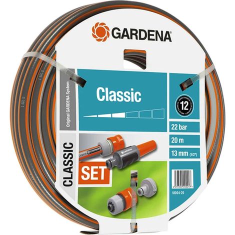 Tubo 20m + accessori di raccordo - GARDENA 18004-20 (1/4)