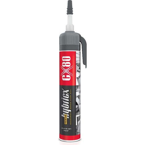 Sellador universal híbrido CX80 - Adhesivo industrial gris 210 g