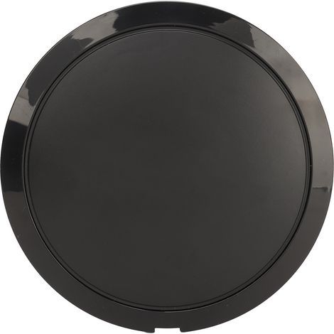 Enjoliveur Centre de Roue 51884863 Noir Fond Blanc Lettrage Remplacement pour Fiat 500 500C 500L 500X dès 2007 (1/5)