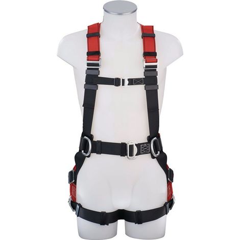 Arnés de cuerpo entero MAS90 EN361 EN358 3 puntos 85 mm espalda para talla 1 (48-56) MAS