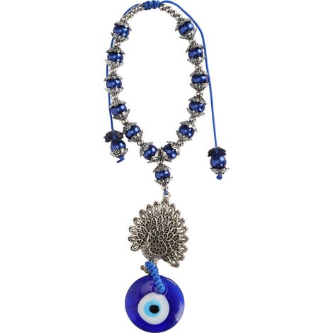 Lucky Eye Bracelet Blue Turkish Amulet Pendant Wall Ornament Jewelry Holiday Gift Craft (1/5)