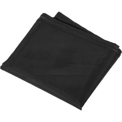 Cape de coiffure professionnelle noir adulte, tablier imperméable pour salon de coiffure, barber, coupe-cheveux, robe de protection, tissu résistant à l'eau. (1/5)