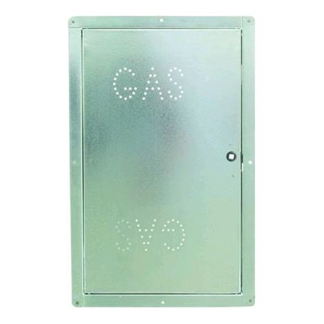 Sportello In Lamiera Zincata Per Contatori Gas Cm. 60X40