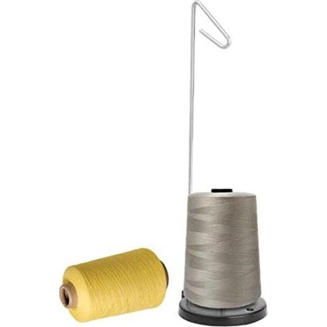 Support À Fil Unique - Porte-Bobine Cône Universel pour Machines À Coudre, Grand Support De Bobine avec Base Stable en PP Lourd, Assure Une Alimentation Plus Fluide (1/5)