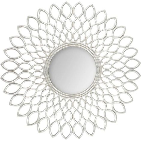 Deko-Spiegel FLOWER, Ø 90 cm, Deko-Rahmen (1/5)