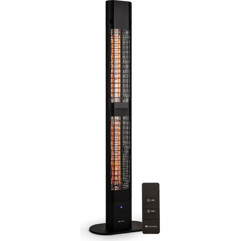 Radiateur rayonnant - Blumfeldt heat guru 3000 - 3000w ip54 - extérieur - télécommande - noir (1/5)