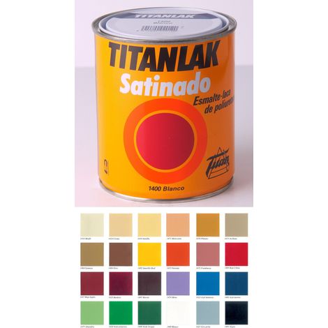 -CAHERSA- PINTURA TITANLAK SAT. BLANCO 125 ML TITAN (1/2)