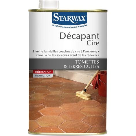 Decapante para cera de baldosas de terracota cocida - Starwax