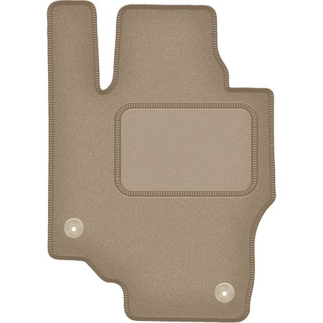 Tappetino in velluto lato guidatore per: Mercedes GLE C167 SUV coupé (2019-) beige