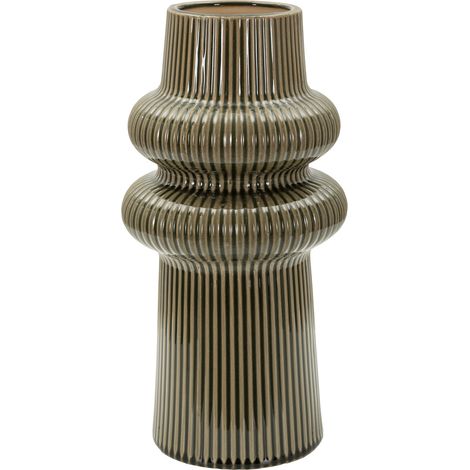 Vaso Gagarosa, Estructura Negra, Diámetro 8 cm, Marrón (1/5)