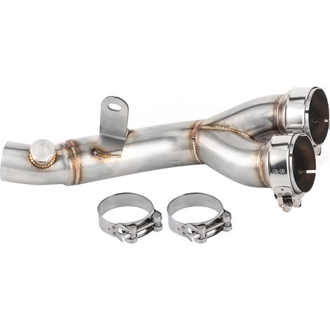 Tuyau d'échappement intermédiaire sans catalyseur Decat pour Yamaha YZFR6 2009-2014 (1/5)