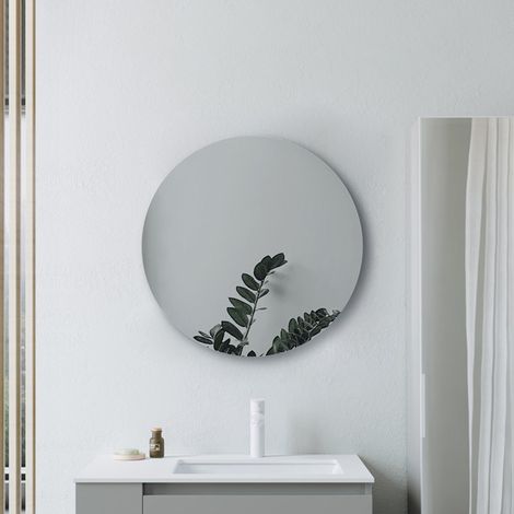 Signature Hugo Round Bathroom Mirror 600mm Diameter (1/4)